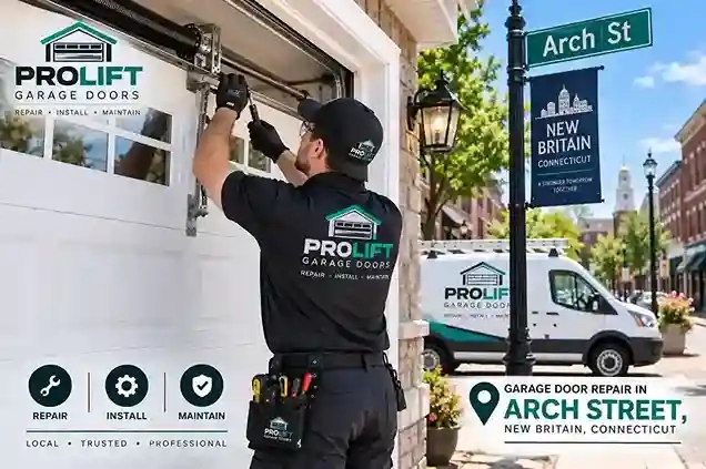 Arch Street garage door repair by ProLift Garage Doors