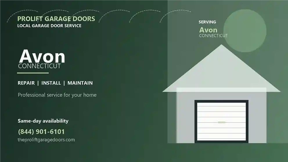 Avon garage door repair by ProLift Garage Doors