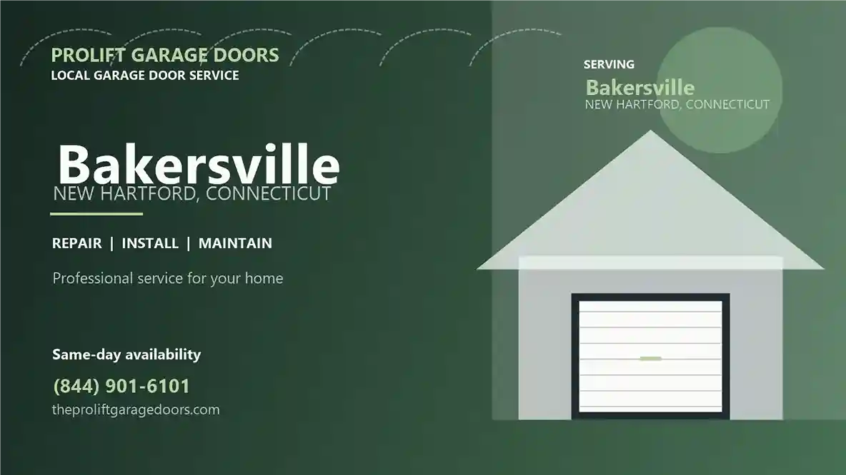 Bakersville garage door repair in New Hartford by ProLift Garage Doors