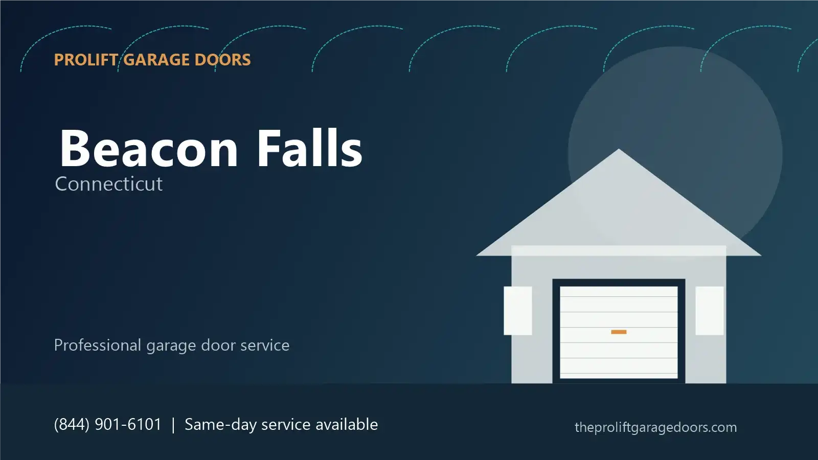 Beacon Falls garage door repair by ProLift Garage Doors