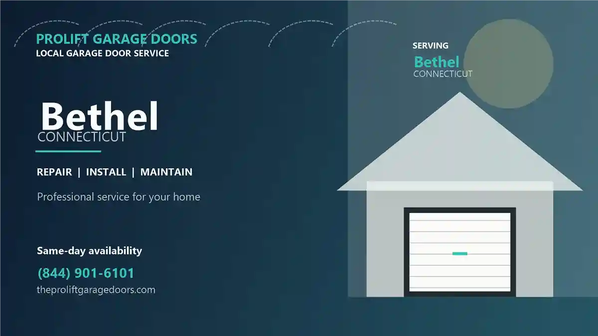 Bethel garage door repair by ProLift Garage Doors