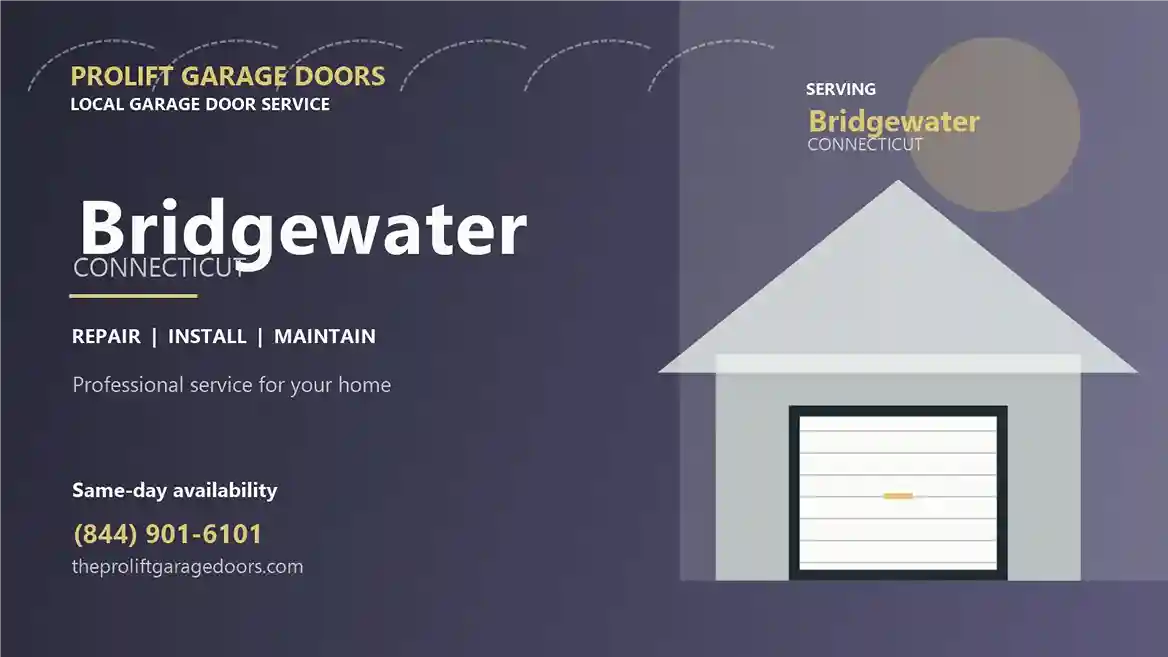 Bridgewater garage door repair by ProLift Garage Doors