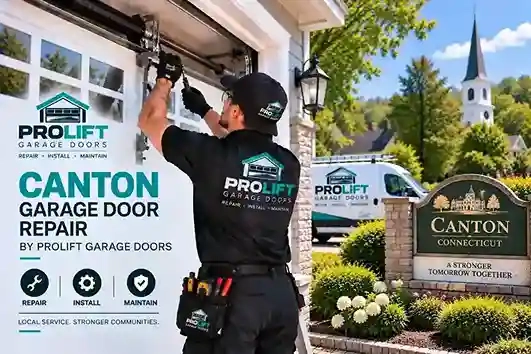 Canton garage door repair by ProLift Garage Doors