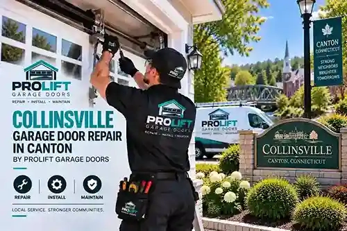 Collinsville garage door repair in Canton by ProLift Garage Doors