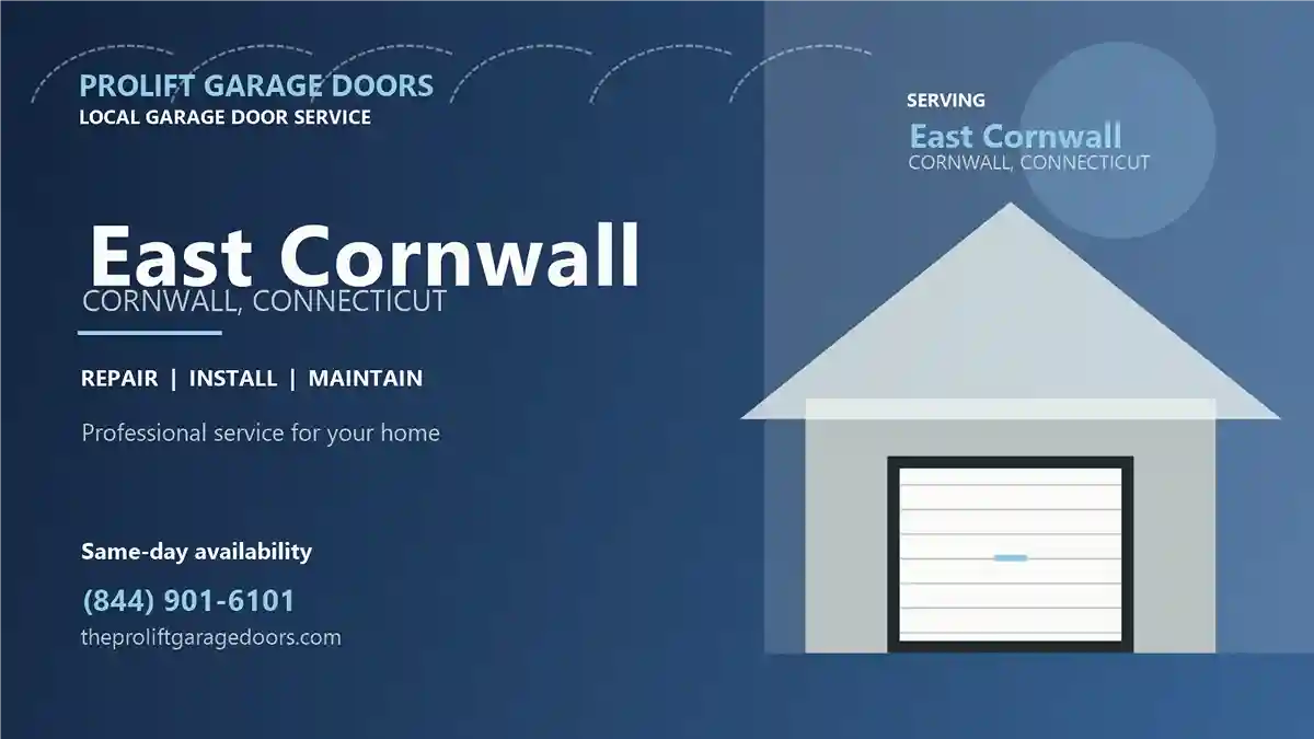 East Cornwall garage door repair in Cornwall by ProLift Garage Doors