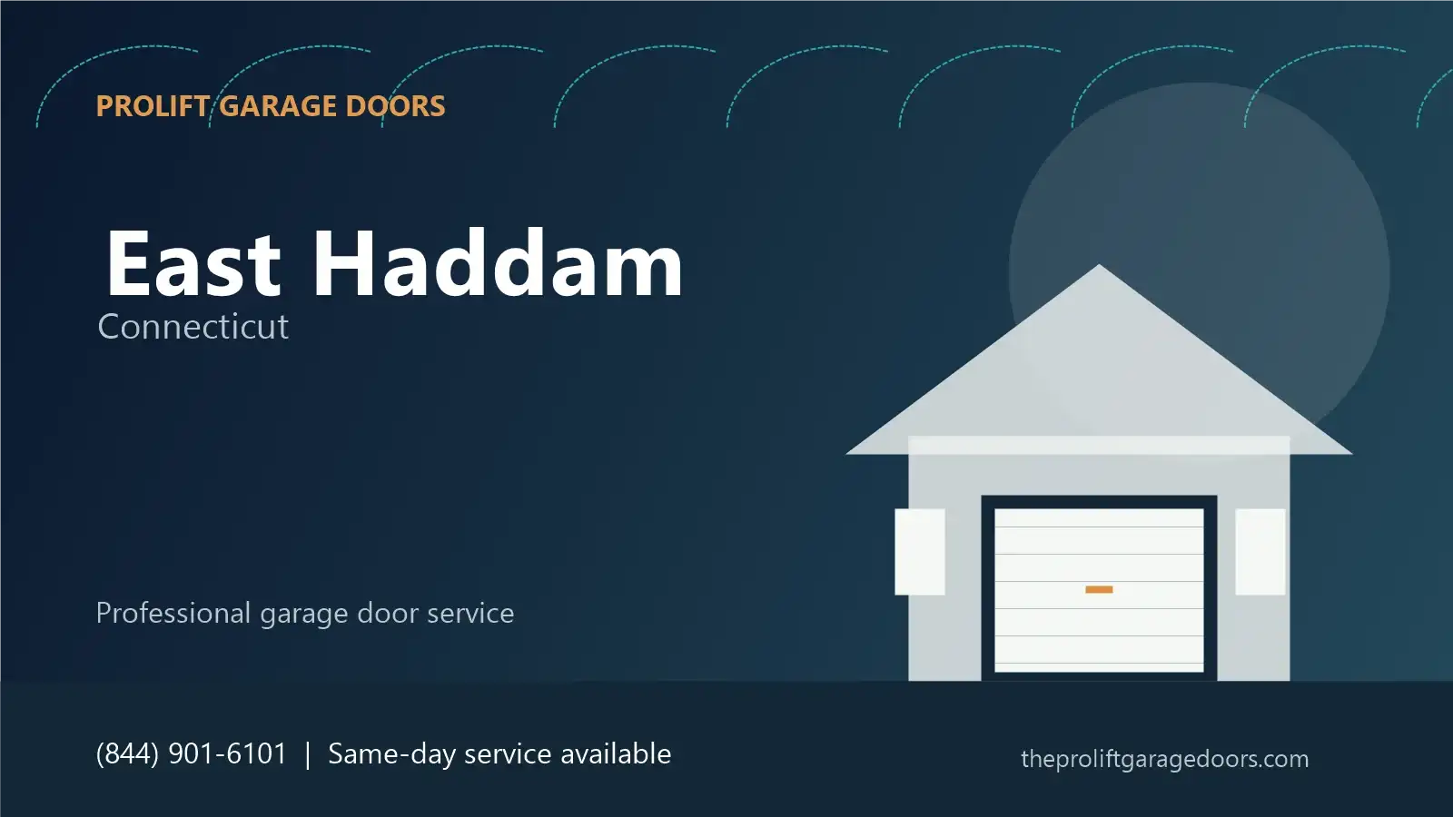 East Haddam garage door repair by ProLift Garage Doors