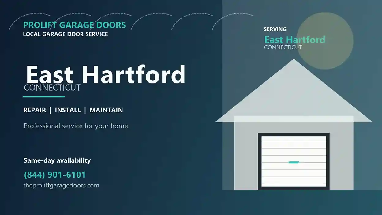 East Hartford garage door repair by ProLift Garage Doors
