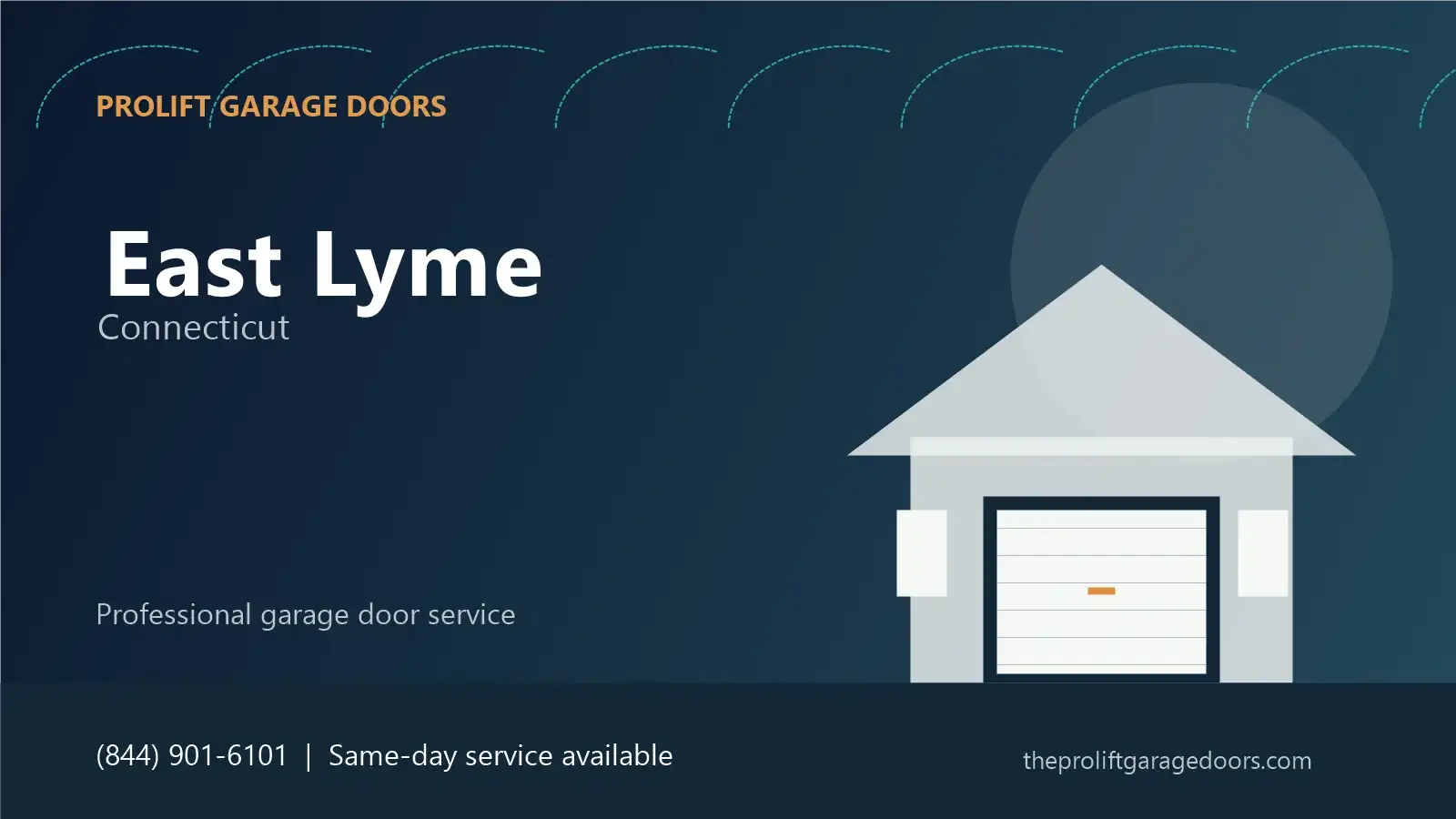 East Lyme garage door repair by ProLift Garage Doors