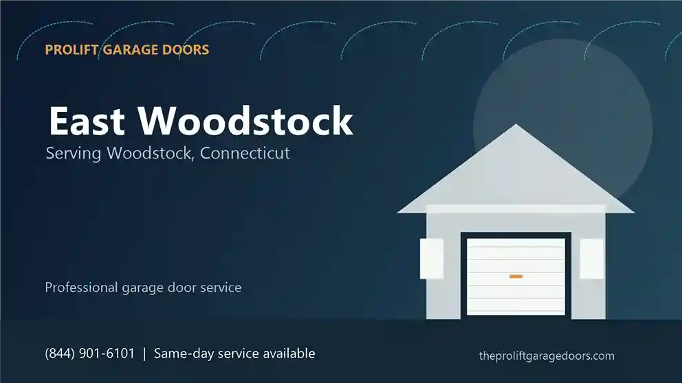 East Woodstock garage door repair in Woodstock by ProLift Garage Doors