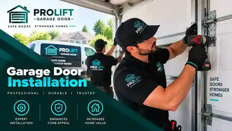 Garage door installation