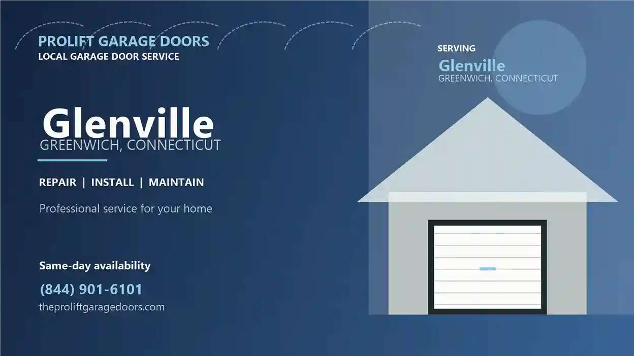 Glenville garage door repair in Greenwich by ProLift Garage Doors