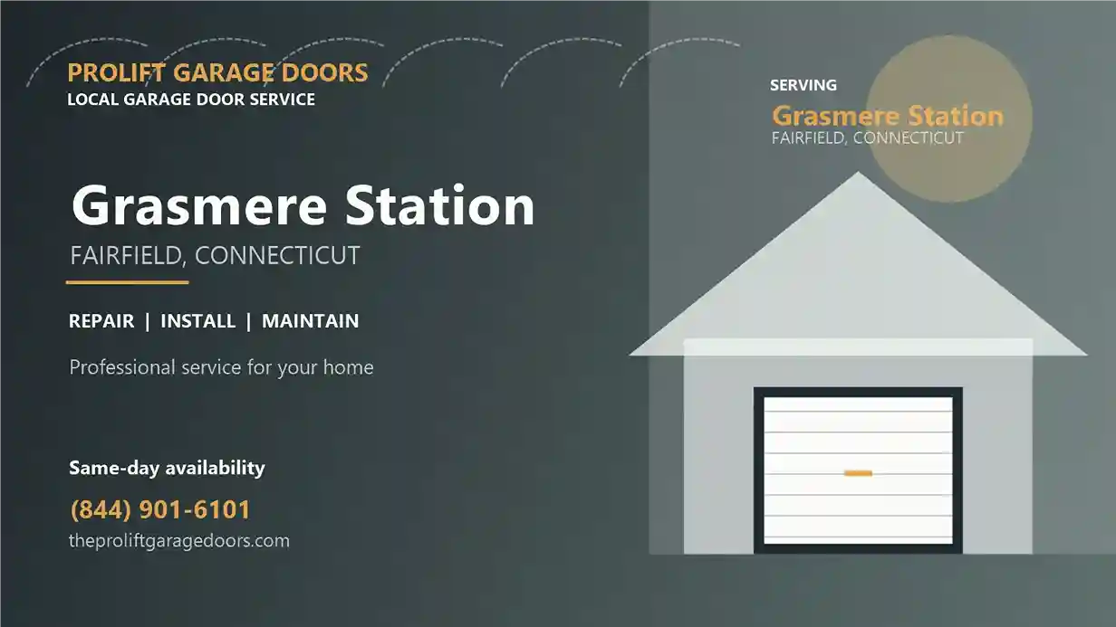 Grasmere Station garage door repair in Fairfield by ProLift Garage Doors