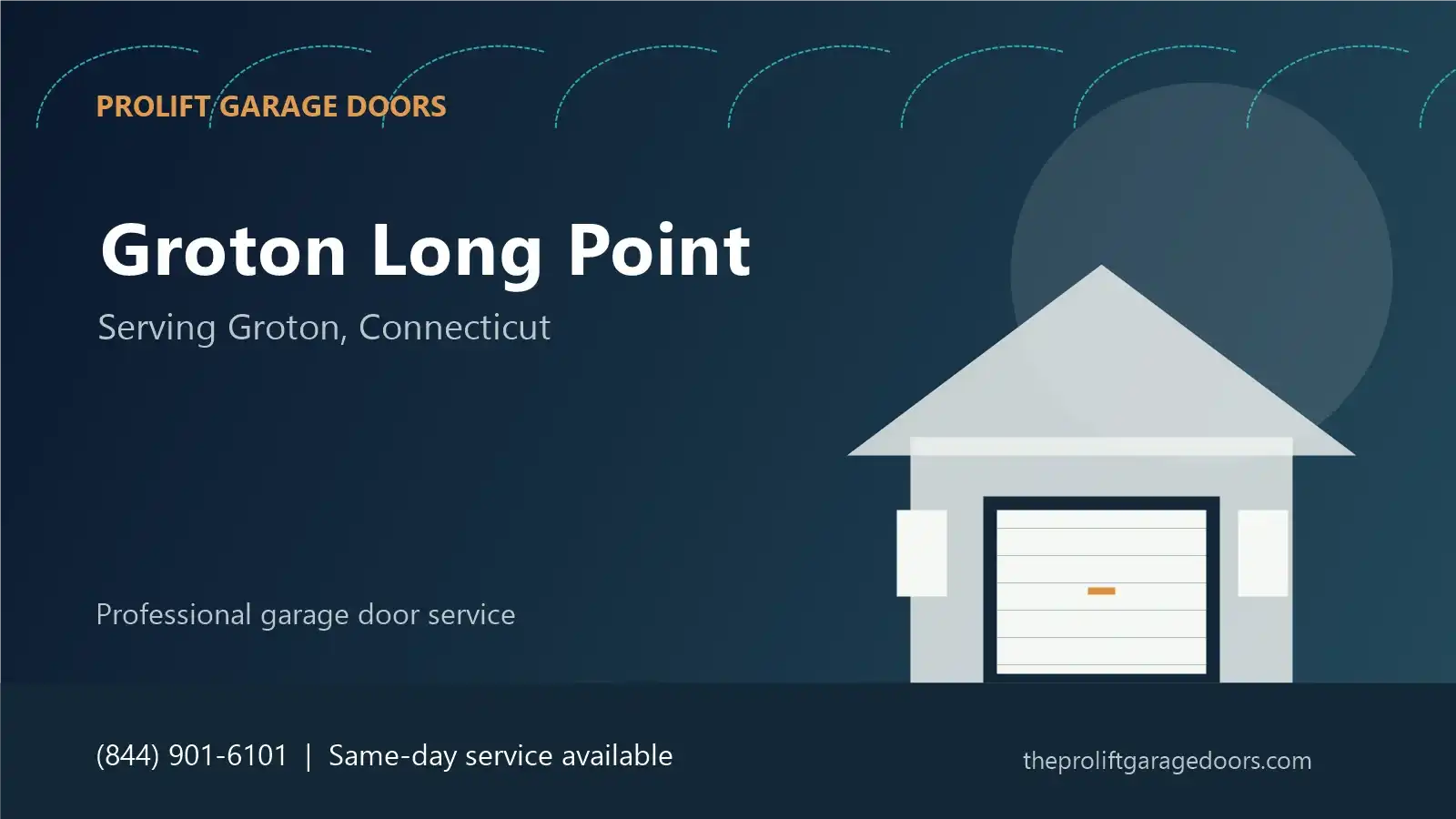 Groton Long Point garage door repair in Groton by ProLift Garage Doors