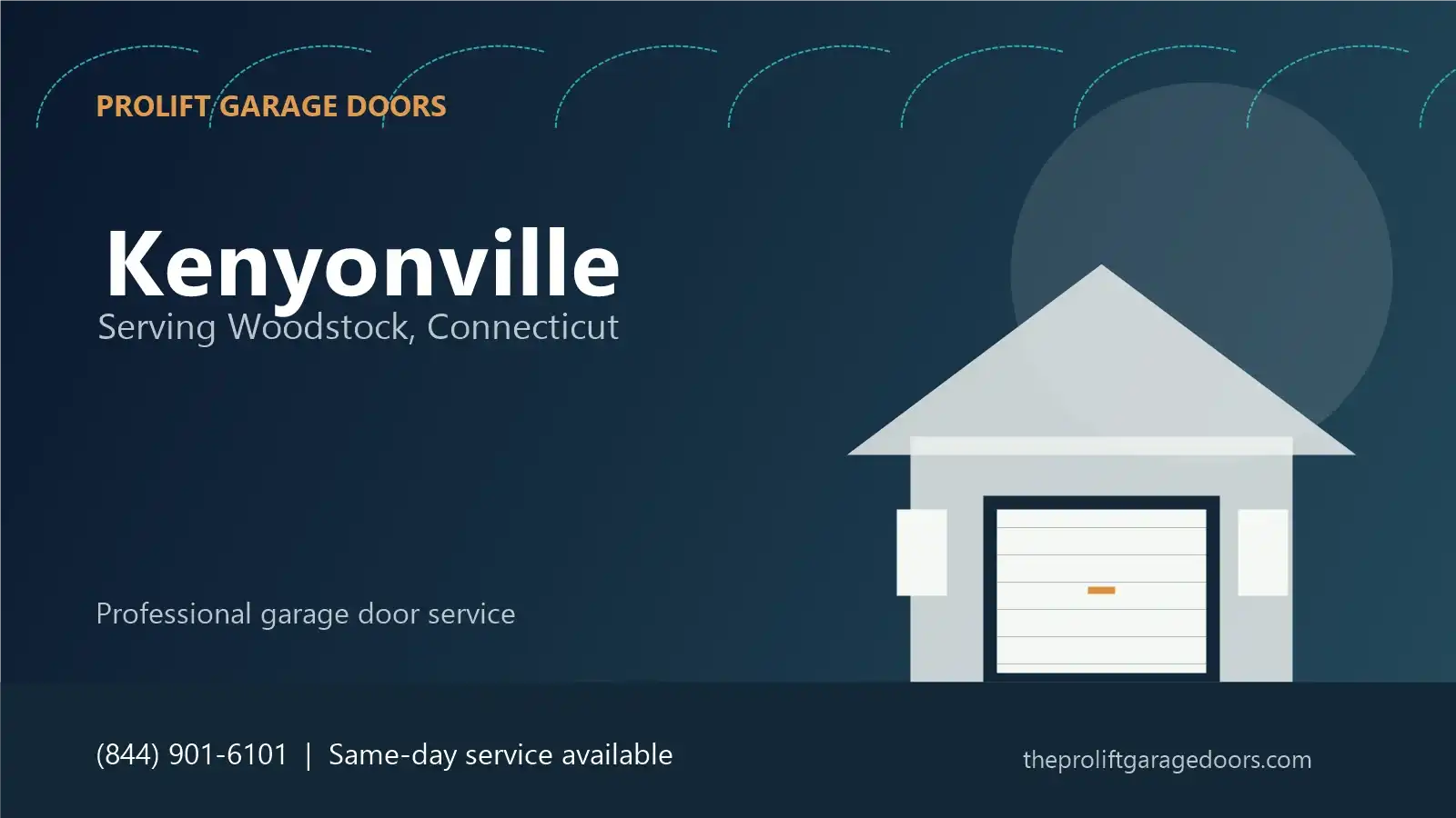 Kenyonville garage door repair in Woodstock by ProLift Garage Doors