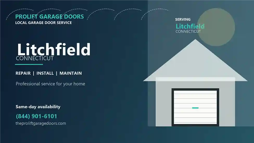 Litchfield garage door repair by ProLift Garage Doors