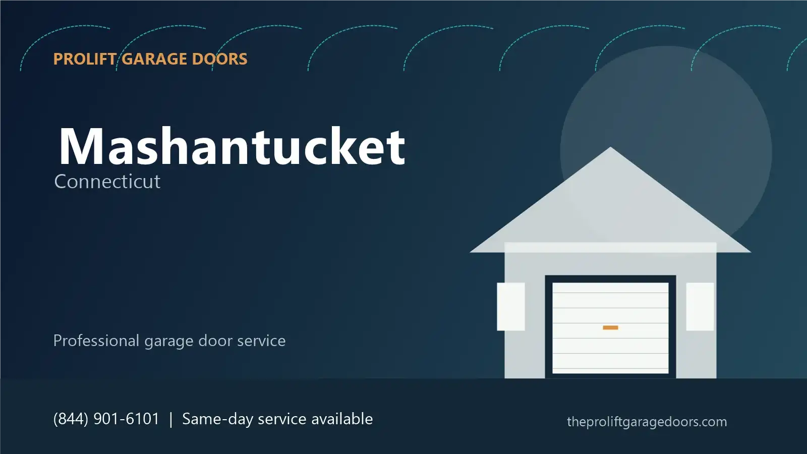 Mashantucket garage door repair by ProLift Garage Doors