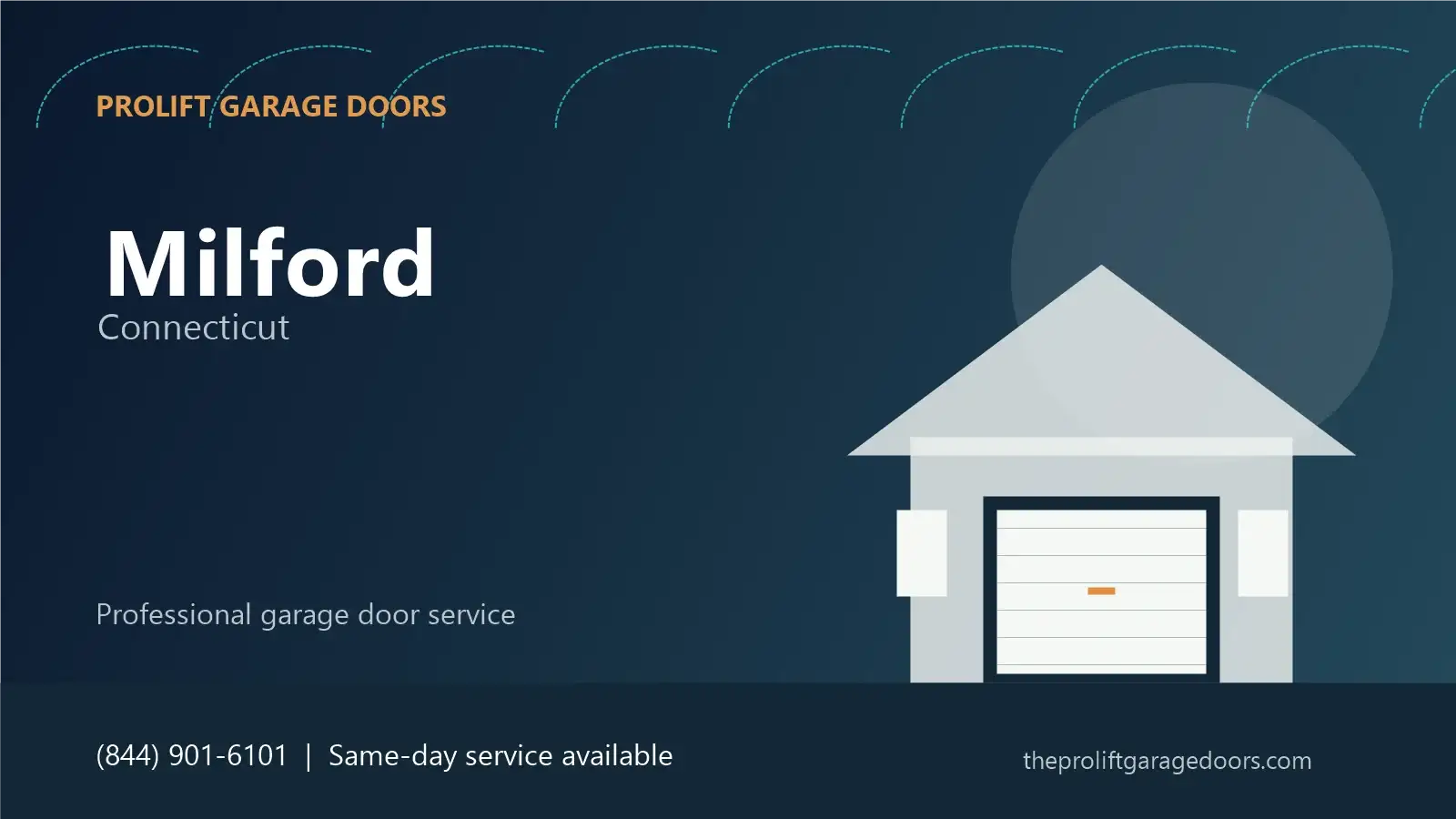 Milford garage door repair by ProLift Garage Doors