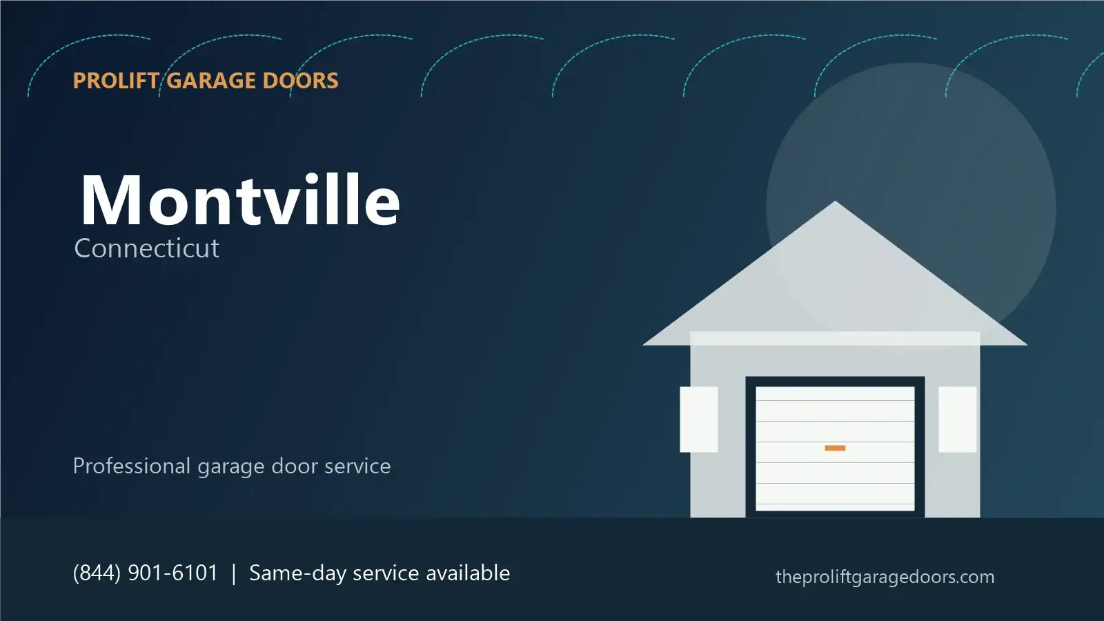 Montville garage door repair by ProLift Garage Doors