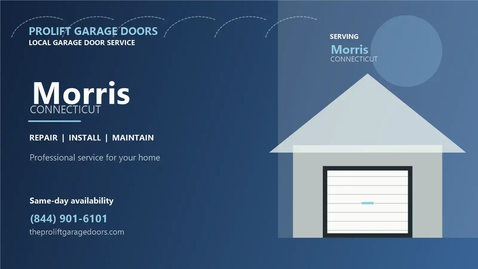 Morris garage door repair by ProLift Garage Doors