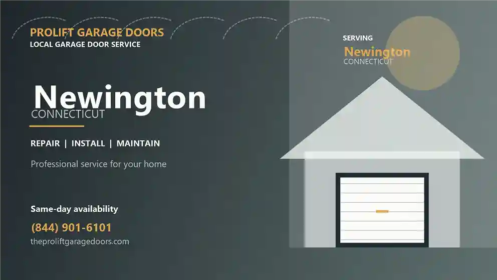 Newington garage door repair by ProLift Garage Doors