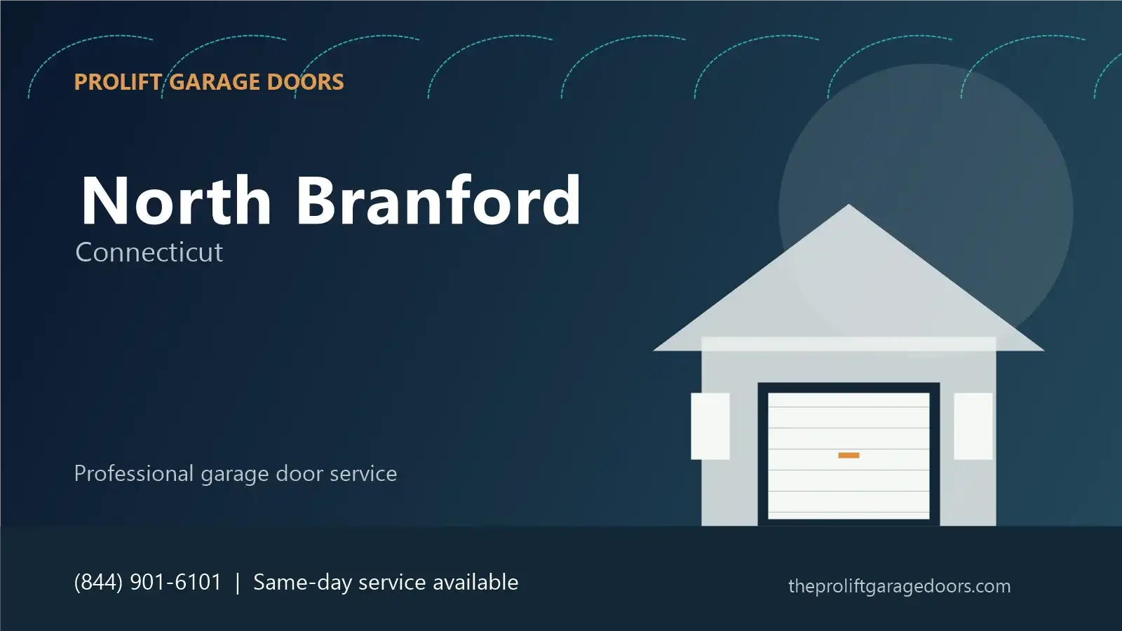 North Branford garage door repair by ProLift Garage Doors