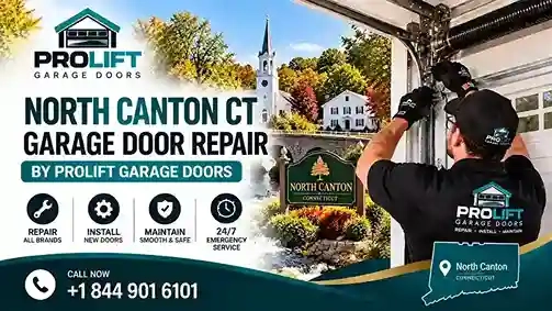 North Canton CT garage door repair by ProLift Garage Doors