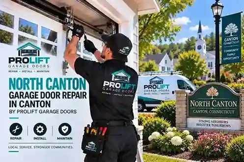 North Canton garage door repair in Canton by ProLift Garage Doors