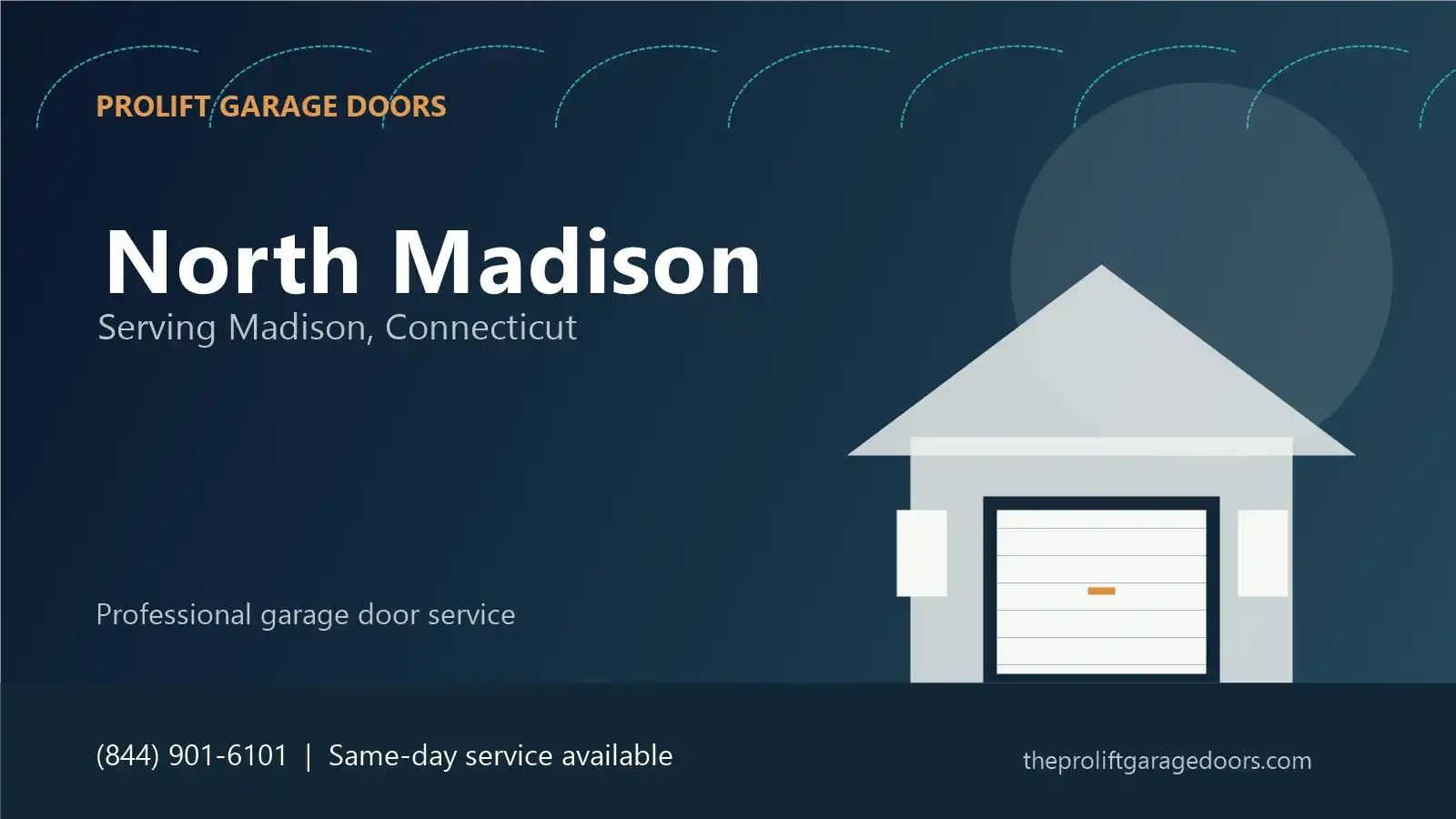 North Madison garage door repair in Madison by ProLift Garage Doors