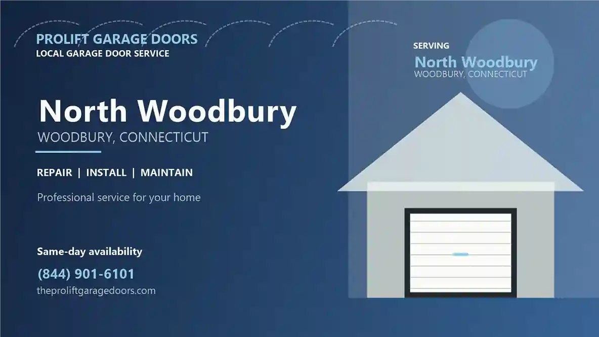 North Woodbury garage door repair in Woodbury by ProLift Garage Doors
