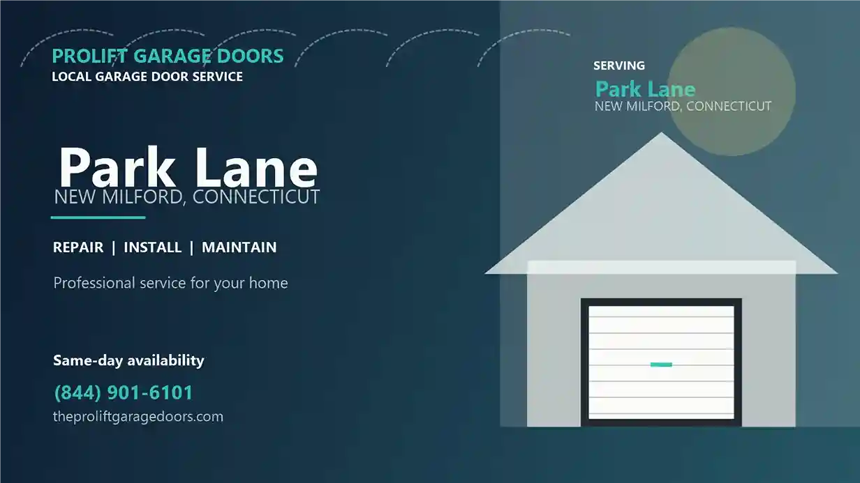 Park Lane garage door repair in New Milford by ProLift Garage Doors