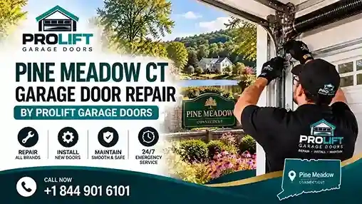 Pine Meadow CT garage door repair by ProLift Garage Doors