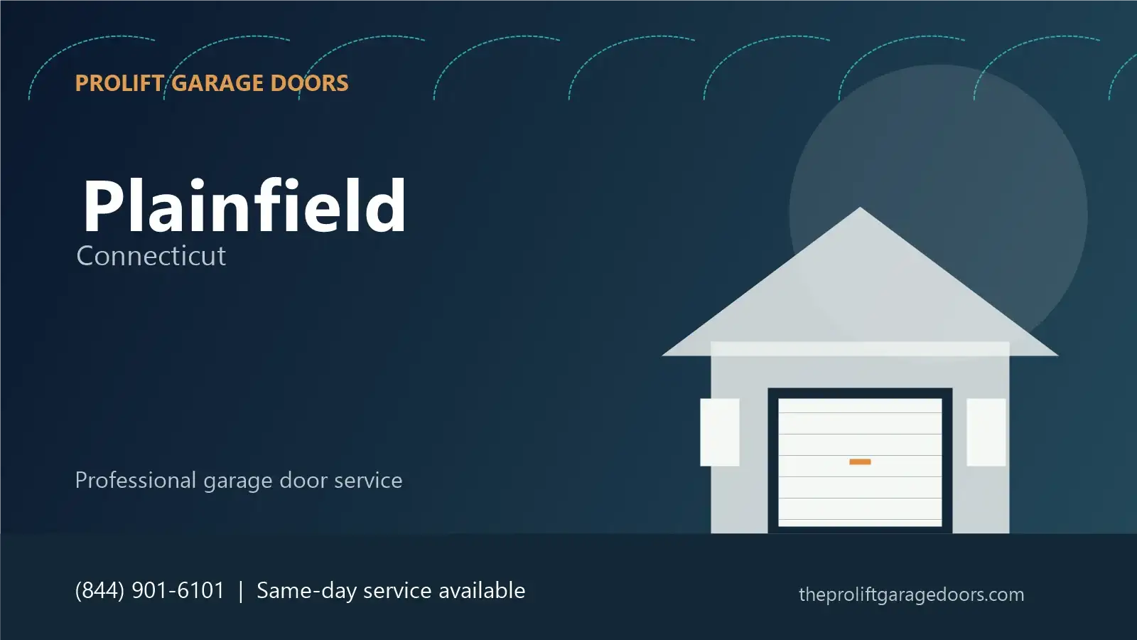 Plainfield garage door repair by ProLift Garage Doors