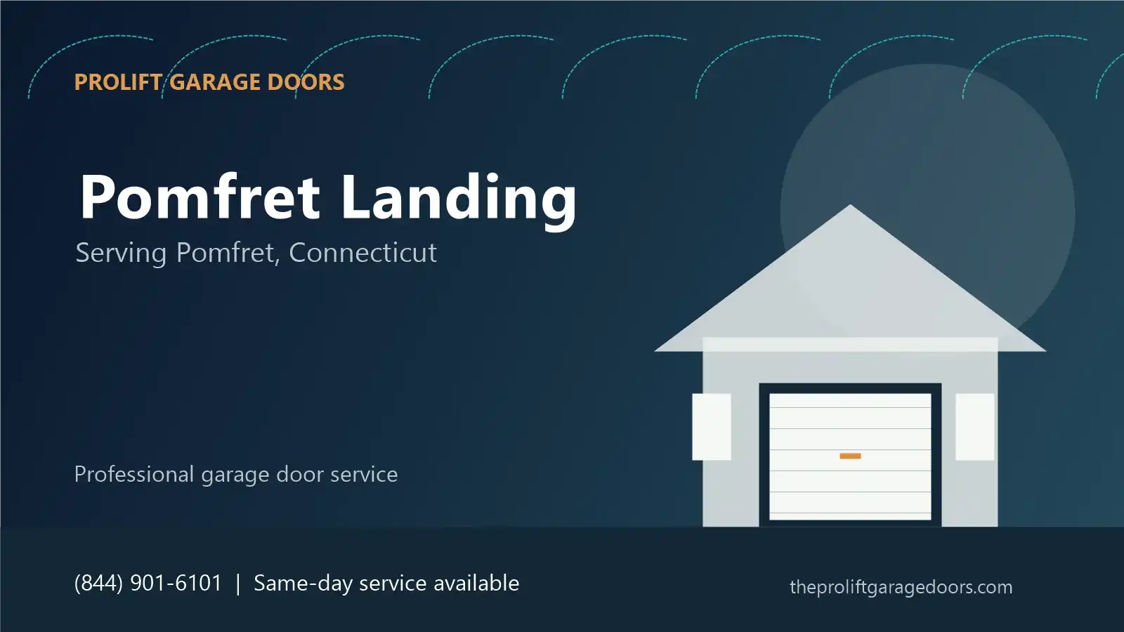 Pomfret Landing garage door repair in Pomfret by ProLift Garage Doors