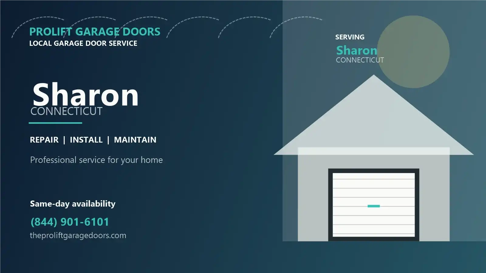 Sharon garage door repair by ProLift Garage Doors