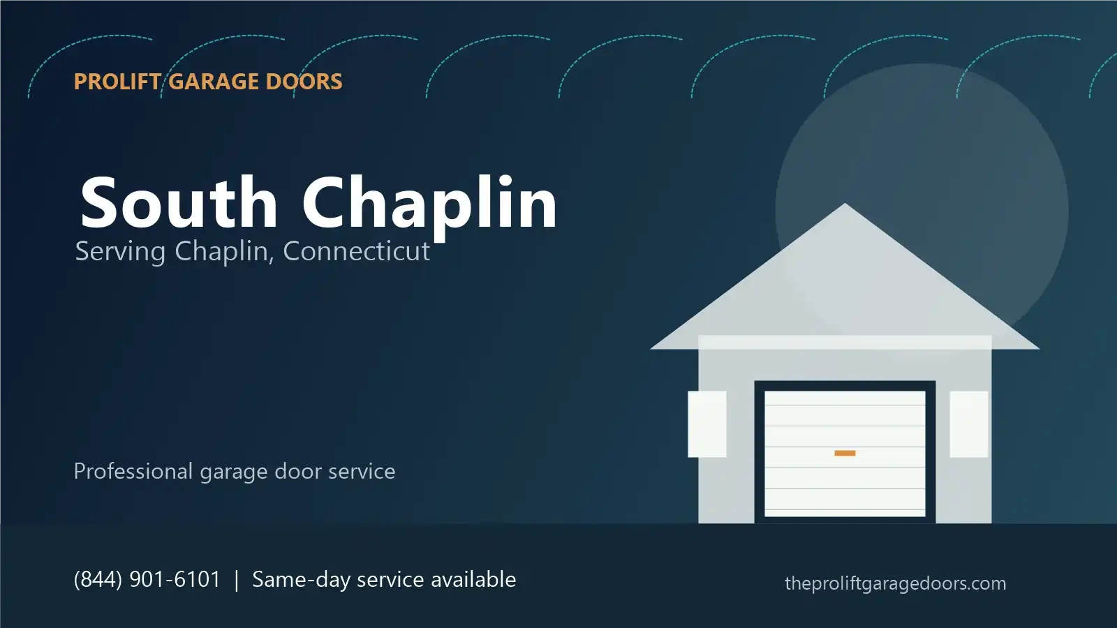 South Chaplin garage door repair in Chaplin by ProLift Garage Doors
