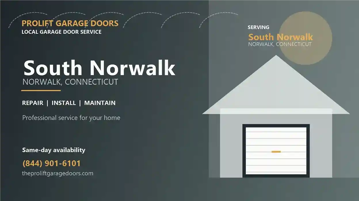 South Norwalk garage door repair in Norwalk by ProLift Garage Doors