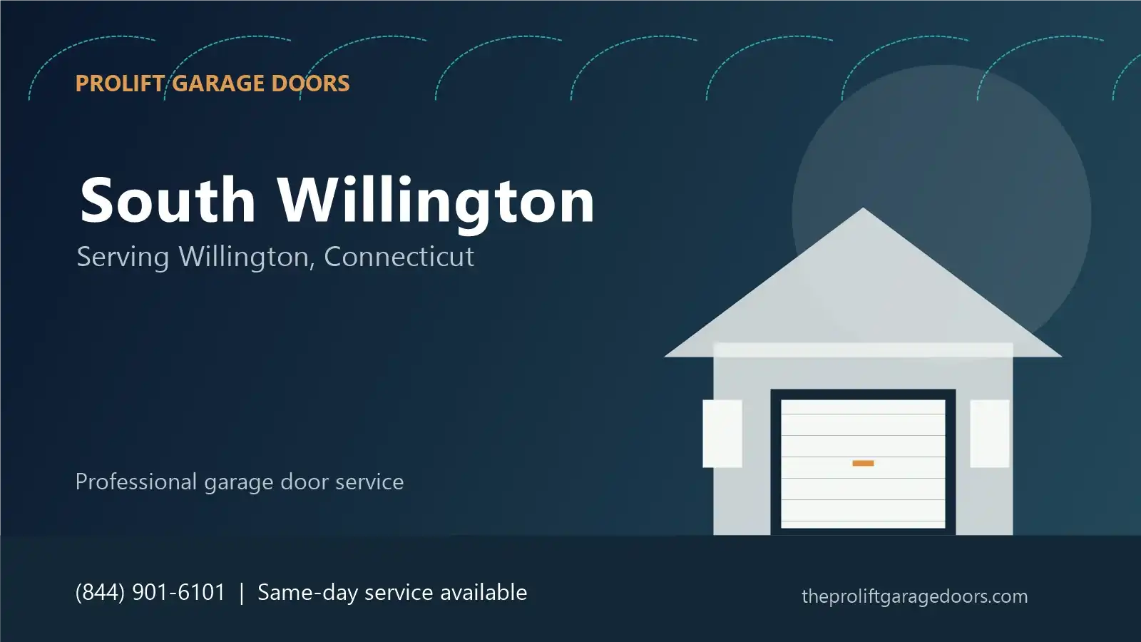 South Willington garage door repair in Willington by ProLift Garage Doors