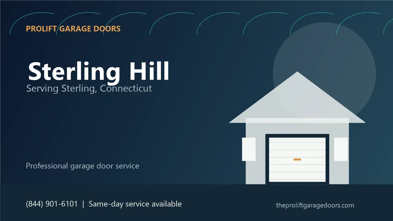 Sterling Hill garage door repair in Sterling by ProLift Garage Doors