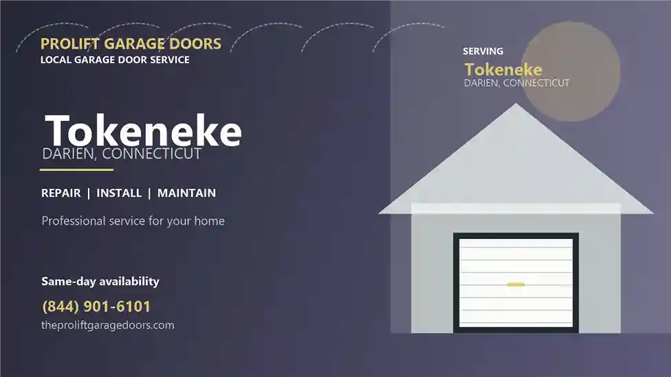 Tokeneke garage door repair in Darien by ProLift Garage Doors