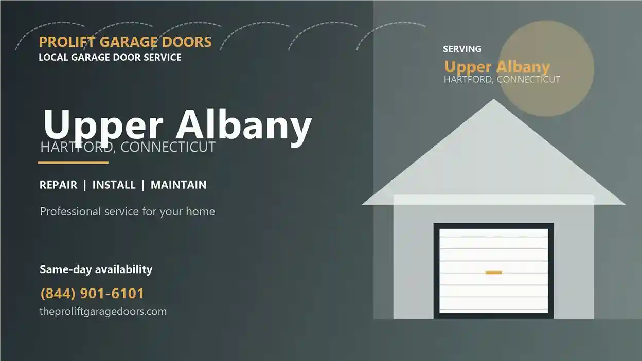 Upper Albany garage door repair in Hartford by ProLift Garage Doors