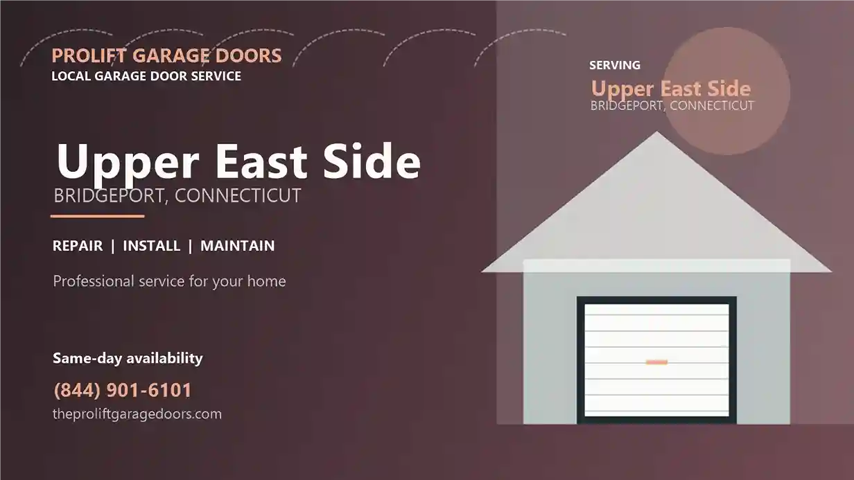 Upper East Side garage door repair in Bridgeport by ProLift Garage Doors