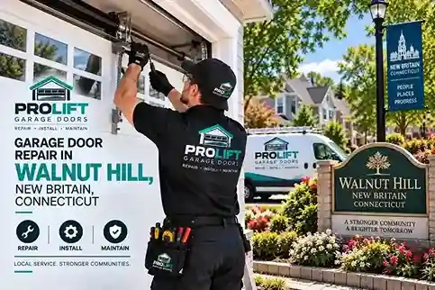 Walnut Hill garage door repair by ProLift Garage Doors