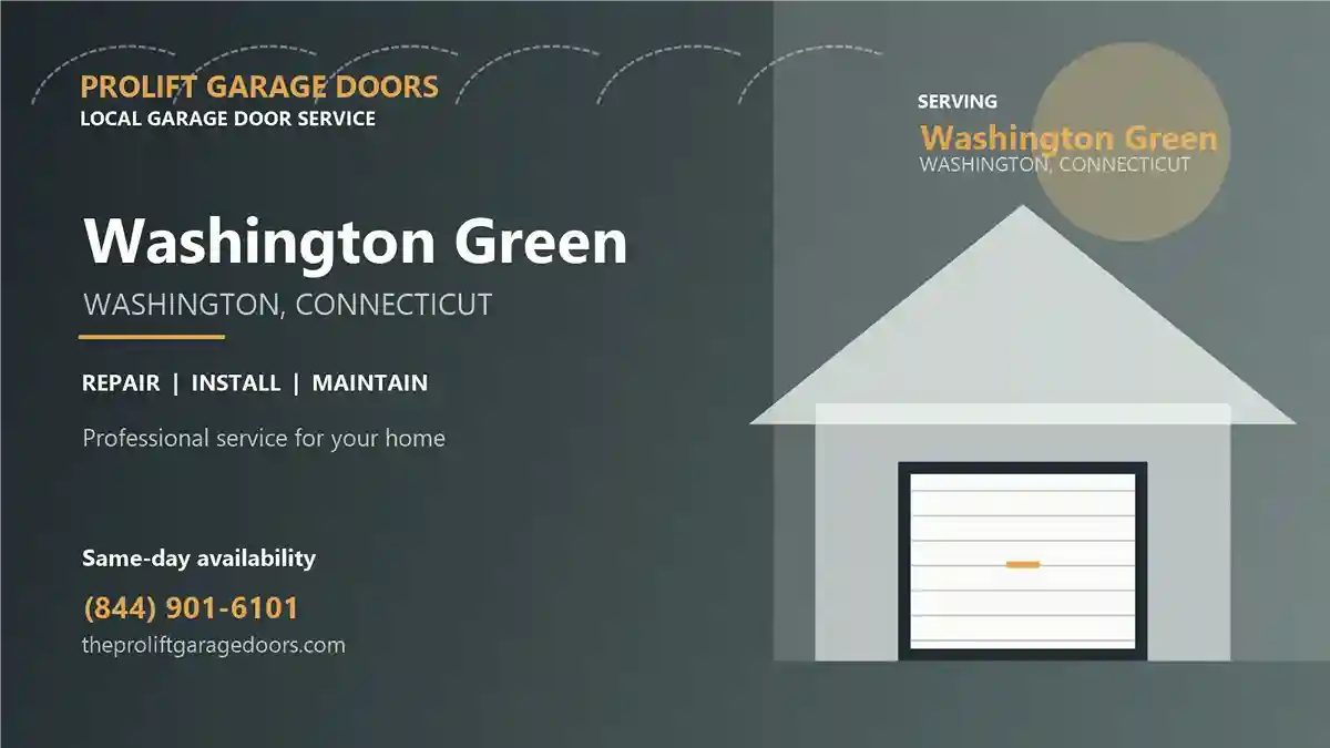 Washington Green garage door repair in Washington by ProLift Garage Doors