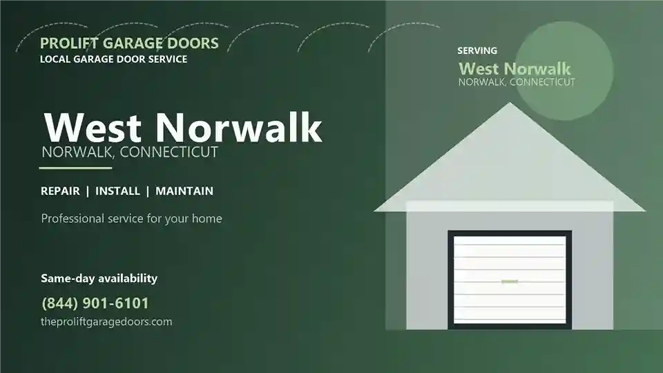West Norwalk garage door repair in Norwalk by ProLift Garage Doors