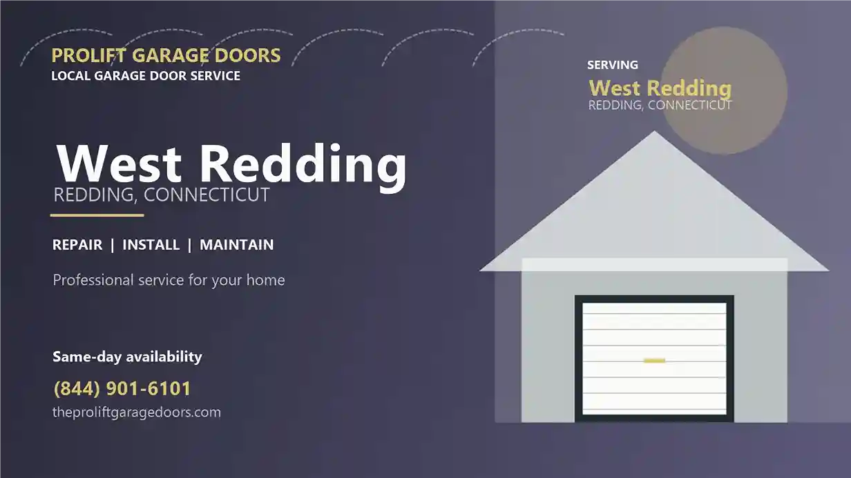 West Redding garage door repair in Redding by ProLift Garage Doors