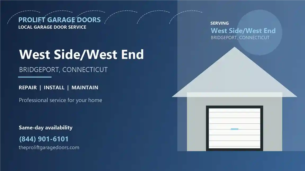 West Side West End garage door repair in Bridgeport by ProLift Garage Doors
