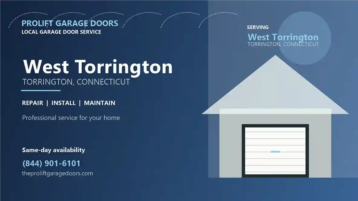 West Torrington garage door repair in Torrington by ProLift Garage Doors
