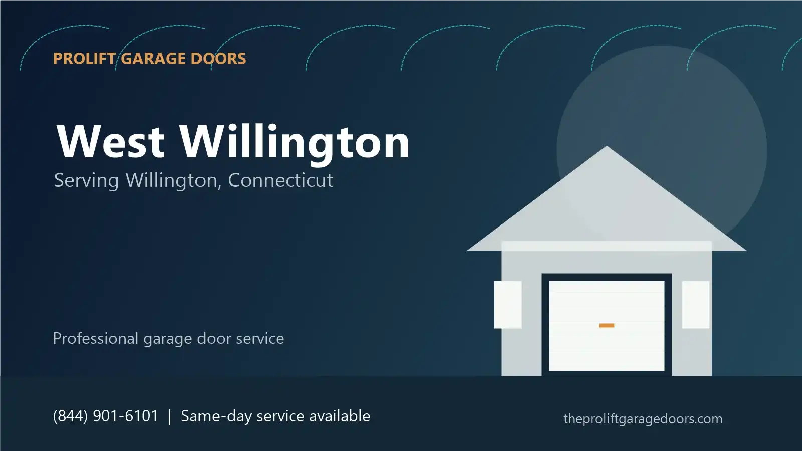 West Willington garage door repair in Willington by ProLift Garage Doors