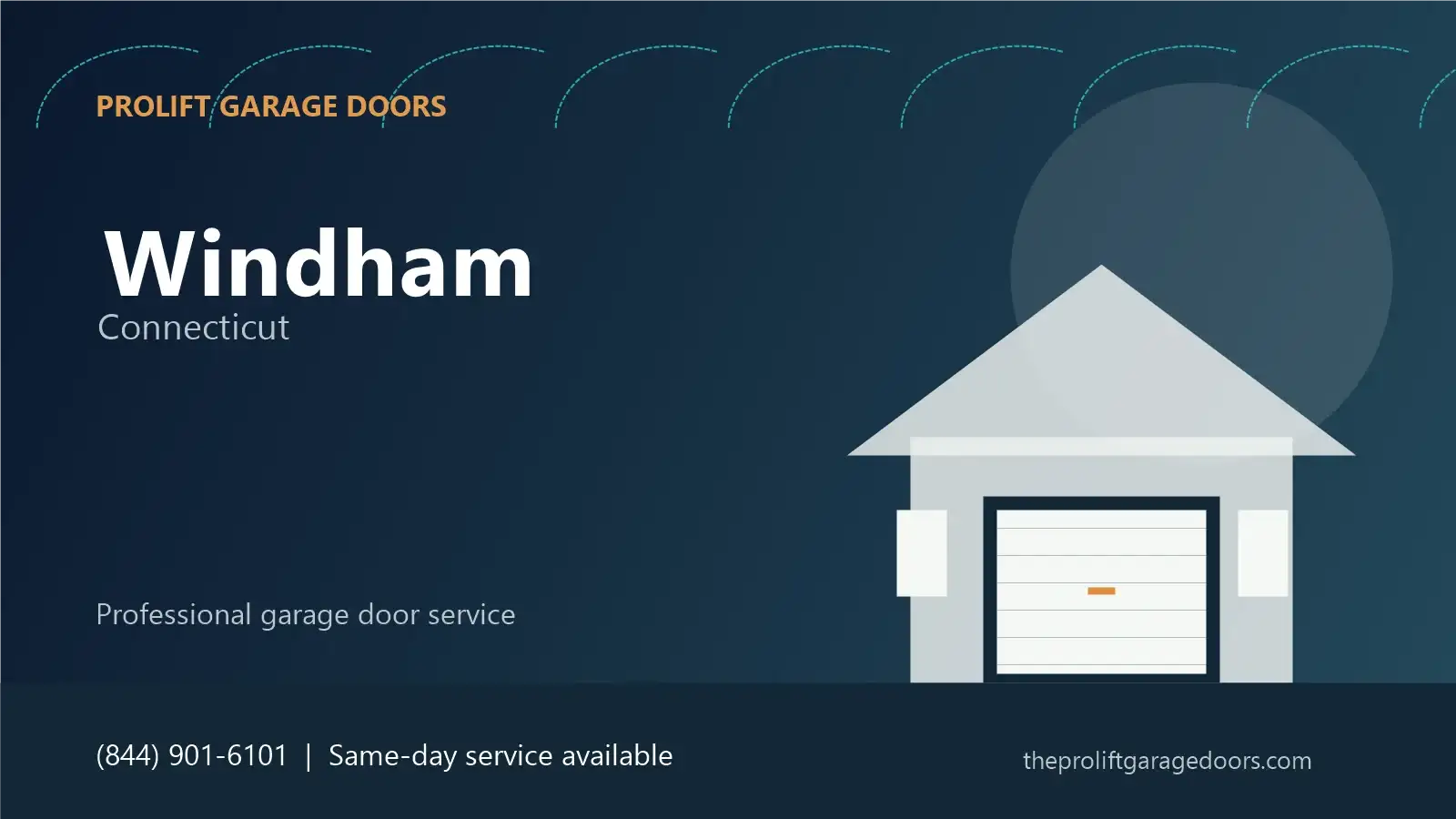 Windham garage door repair by ProLift Garage Doors