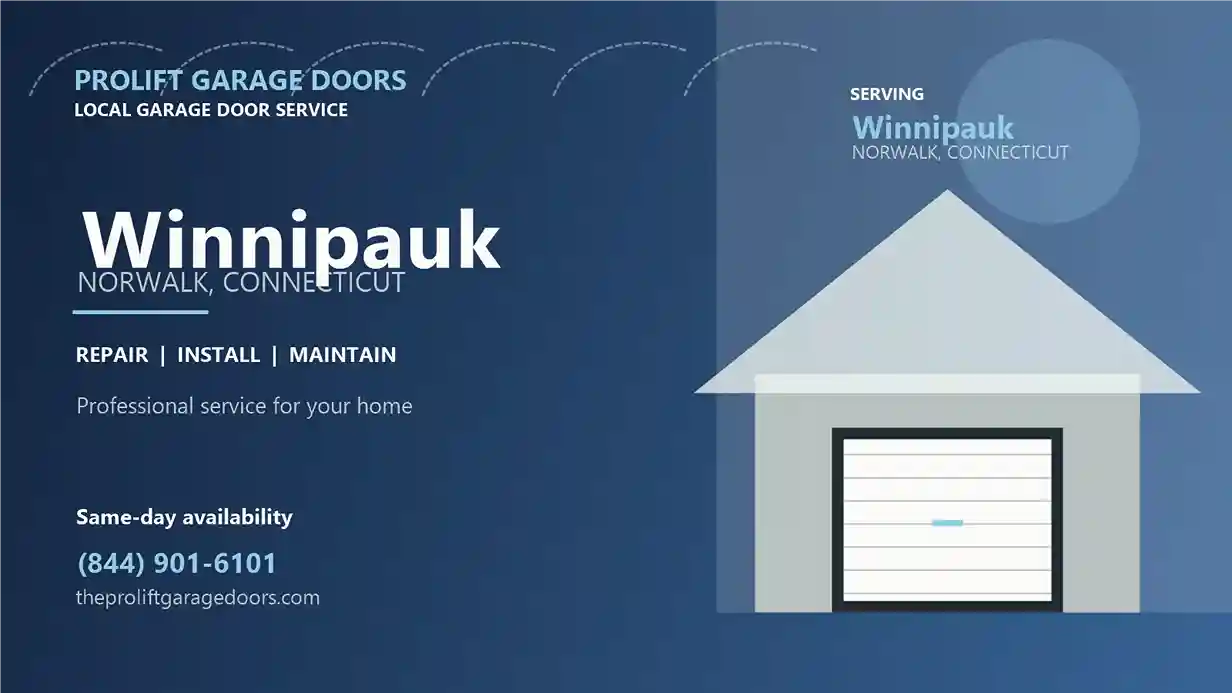 Winnipauk garage door repair in Norwalk by ProLift Garage Doors